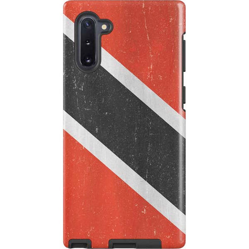 Trinidad and Tobagao Flag Distressed Galaxy Note 10 Pro Case
