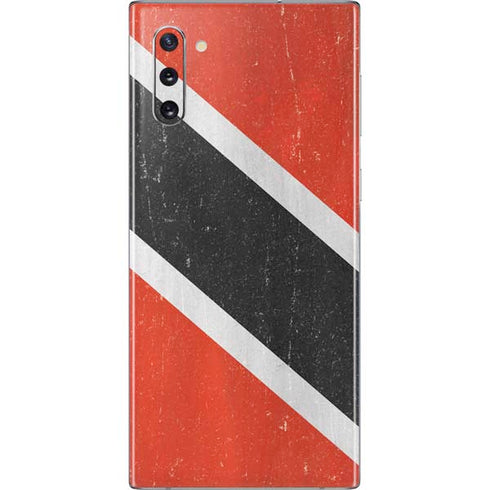 Trinidad and Tobagao Flag Distressed Galaxy Note 10 Skin