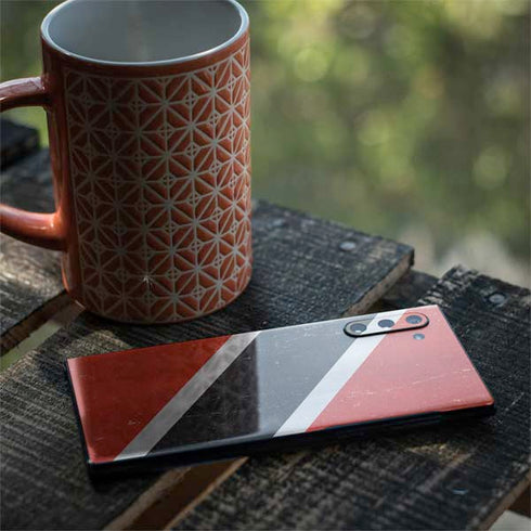 Trinidad and Tobagao Flag Distressed Galaxy Note 10 Skin