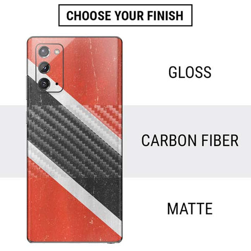 Trinidad and Tobagao Flag Distressed Galaxy Note20 5G Skin