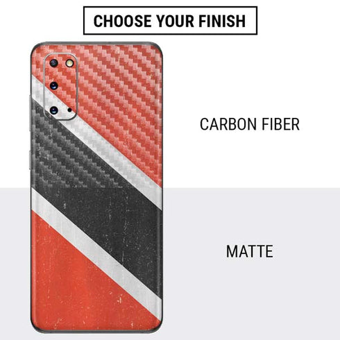 Trinidad and Tobagao Flag Distressed Galaxy S20 Skin