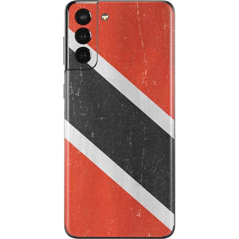 Trinidad and Tobagao Flag Distressed Galaxy S21 Plus 5G Skin