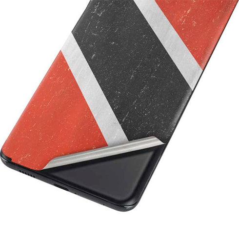 Trinidad and Tobagao Flag Distressed Galaxy S21 Plus 5G Skin