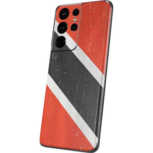 Trinidad and Tobagao Flag Distressed Galaxy S21 Ultra 5G Skin