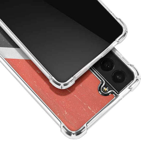 Trinidad and Tobagao Flag Distressed Galaxy S22 Clear Case