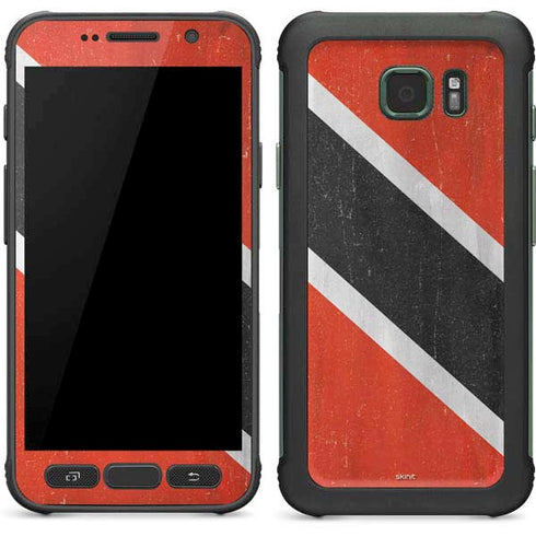 Trinidad and Tobagao Flag Distressed Galaxy S7 Active Skin
