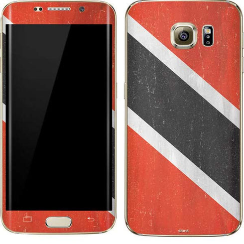 Trinidad and Tobagao Flag Distressed Galaxy S7 Edge Skin