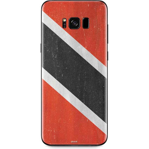 Trinidad and Tobagao Flag Distressed Galaxy S8 Skin