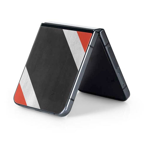Trinidad and Tobagao Flag Distressed Galaxy Z Flip5 5G Skin
