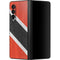 Trinidad and Tobagao Flag Distressed Galaxy Z Fold3 5G Skin