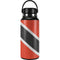 Trinidad and Tobagao Flag Distressed Hydro Flask 32oz Wide Mouth Skin