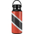 Trinidad and Tobagao Flag Distressed Hydro Flask 32oz Wide Mouth Skin
