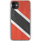 Trinidad and Tobagao Flag Distressed iPhone 11 Clear Case