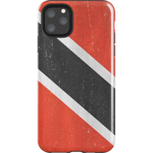 Trinidad and Tobagao Flag Distressed iPhone 11 Pro Max Impact Case
