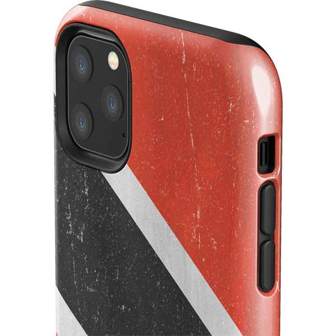 Trinidad and Tobagao Flag Distressed iPhone 11 Pro Max Impact Case