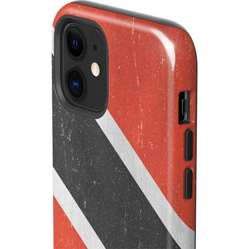 Trinidad and Tobagao Flag Distressed iPhone 12 Impact Case