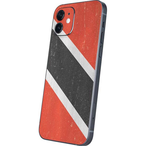 Trinidad and Tobagao Flag Distressed iPhone 12 Mini Skin