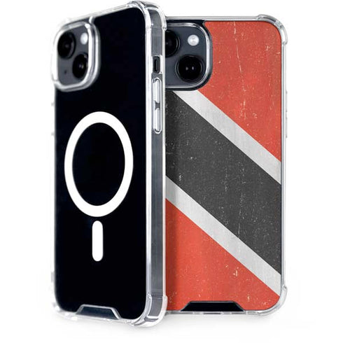Trinidad and Tobagao Flag Distressed iPhone 13 MagSafe Case