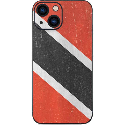 Trinidad and Tobagao Flag Distressed iPhone 13 Mini Skin