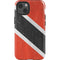 Trinidad and Tobagao Flag Distressed iPhone 14 Impact Case