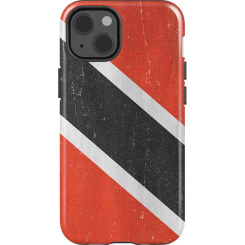 Trinidad and Tobagao Flag Distressed iPhone 15 Impact Case