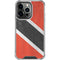 Trinidad and Tobagao Flag Distressed iPhone 14 Pro Clear Case