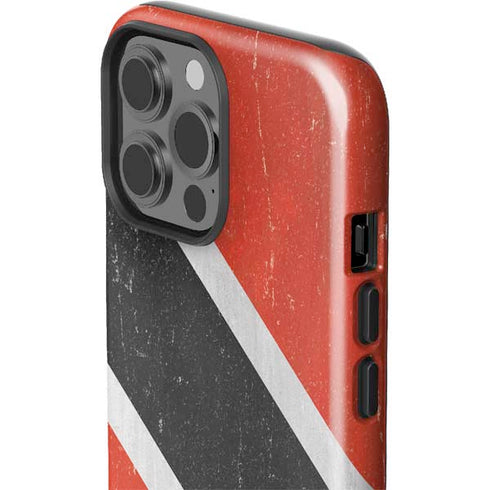 Trinidad and Tobagao Flag Distressed iPhone 15 Pro Max Impact Case