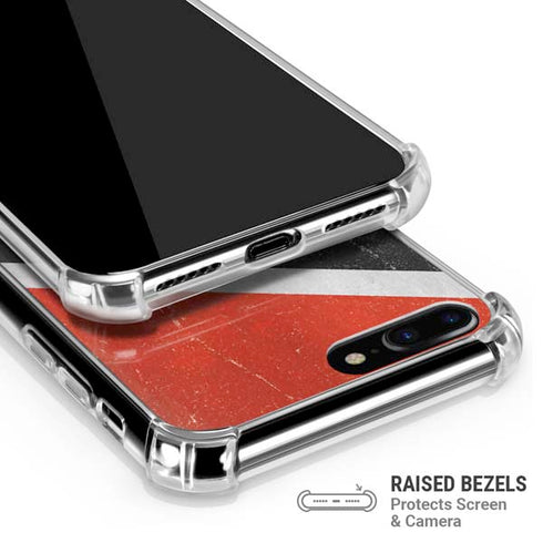 Trinidad and Tobagao Flag Distressed iPhone 7/8 Plus Clear Case