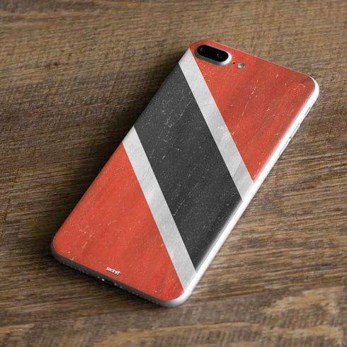 Trinidad and Tobagao Flag Distressed iPhone 7 Plus Skin
