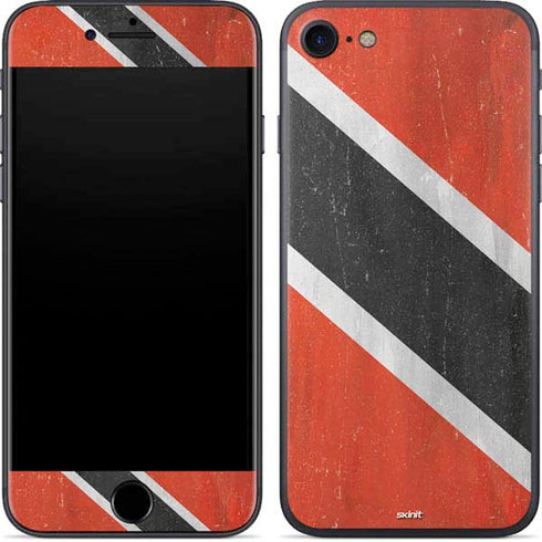 Trinidad and Tobagao Flag Distressed iPhone 8 Skin