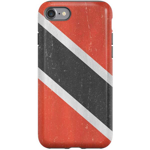 Trinidad and Tobagao Flag Distressed iPhone SE (2nd & 3rd Gen) Pro Case