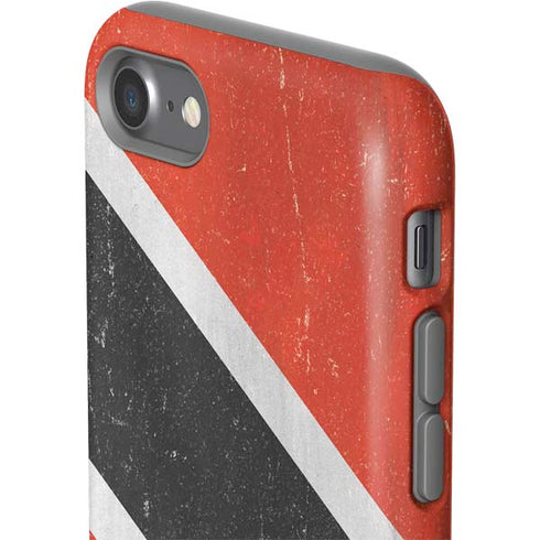 Trinidad and Tobagao Flag Distressed iPhone SE (2nd & 3rd Gen) Pro Case
