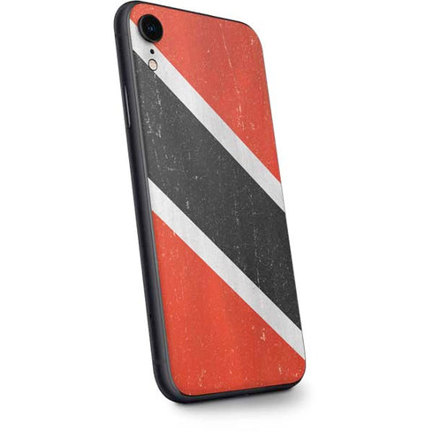Trinidad and Tobagao Flag Distressed iPhone XR Skin