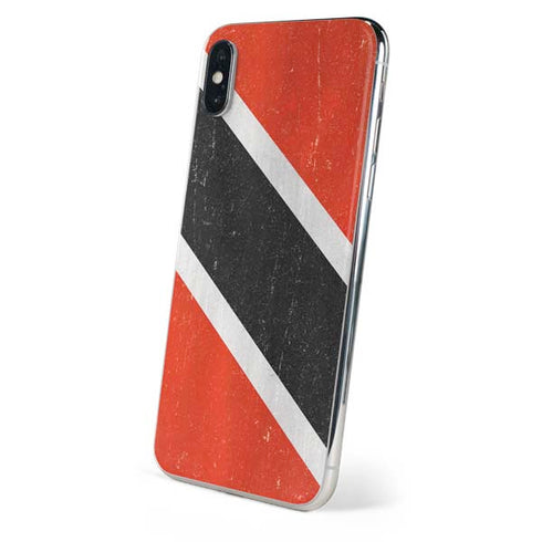 Trinidad and Tobagao Flag Distressed iPhone XS Max Skin