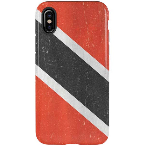 Trinidad and Tobagao Flag Distressed iPhone XS Pro Case