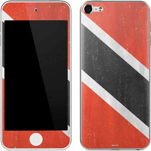 Trinidad and Tobagao Flag Distressed Apple iPod Skin
