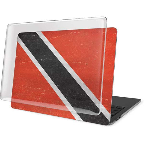 Trinidad and Tobagao Flag Distressed MacBook Pro 15in (2016-19) Case plus Skin
