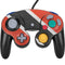 Trinidad and Tobagao Flag Distressed Nintendo GameCube Controller Skin