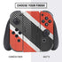 Trinidad and Tobagao Flag Distressed Nintendo Switch Bundle Skin