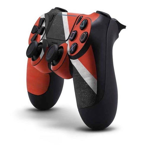Trinidad and Tobagao Flag Distressed PS4 Pro/Slim Controller Skin