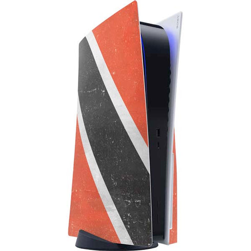 Trinidad and Tobagao Flag Distressed PS5 Console Skin