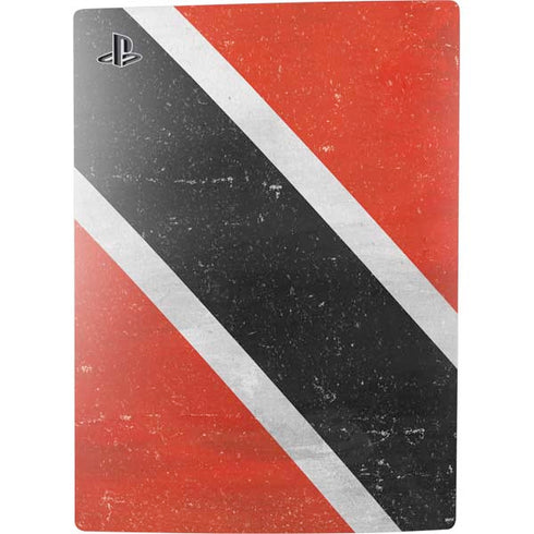 Trinidad and Tobagao Flag Distressed PS5 Console Skin