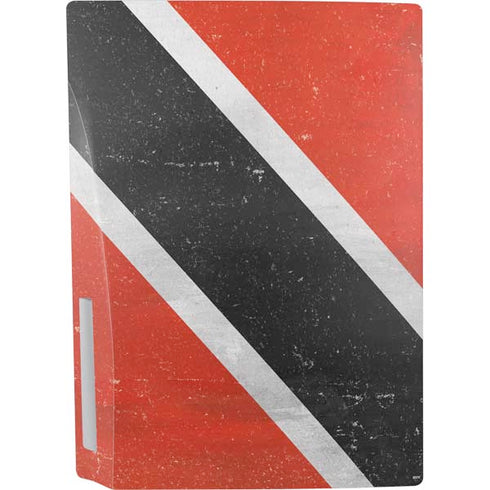 Trinidad and Tobagao Flag Distressed PS5 Console Skin