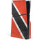 Trinidad and Tobagao Flag Distressed PS5 Slim Disk Console Skin