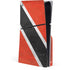 Trinidad and Tobagao Flag Distressed PS5 Slim Disk Console Skin