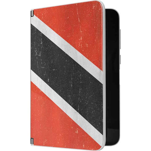 Trinidad and Tobagao Flag Distressed Surface Duo Skin