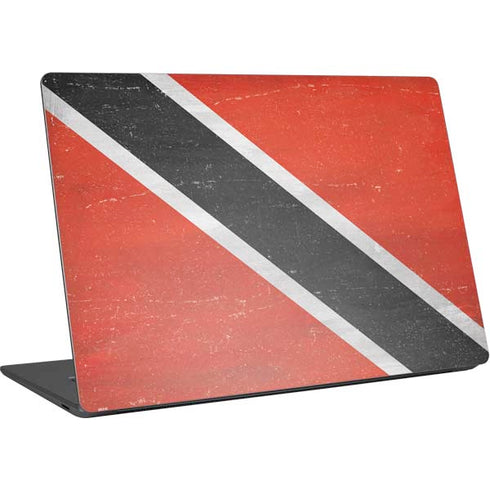 Trinidad and Tobagao Flag Distressed Surface Laptop 4 15in Skin
