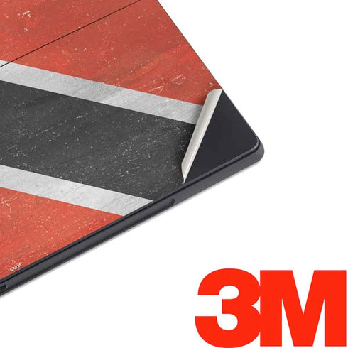 Trinidad and Tobagao Flag Distressed Surface Pro 7 Skin