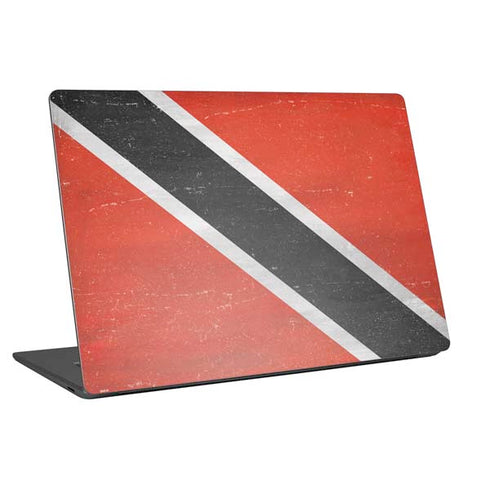 Trinidad and Tobagao Flag Distressed Universal Laptop 12in (9.8 x 6.8in) Skin