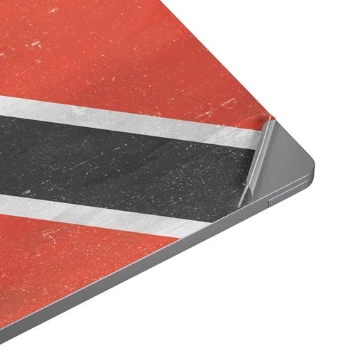 Trinidad and Tobagao Flag Distressed Universal Laptop 18in (14.6 x 10.6in) Skin